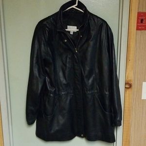 Worthington leather jacket womens